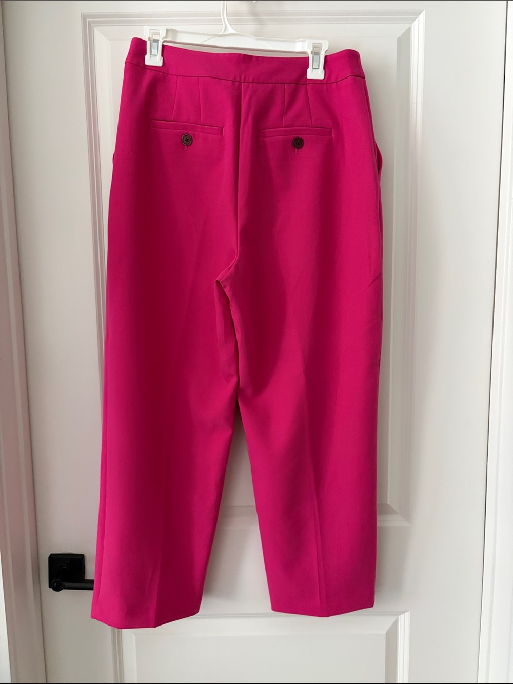 Anthropologie Maeve Fuchsia Pink Tailored pants - Picture 3 of 4
